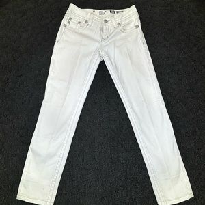 Miss Me jeans, size 28 signature skinny